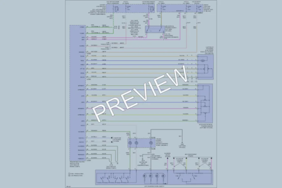 2007 Ford Fusion Cruise Control wiring diagram preview