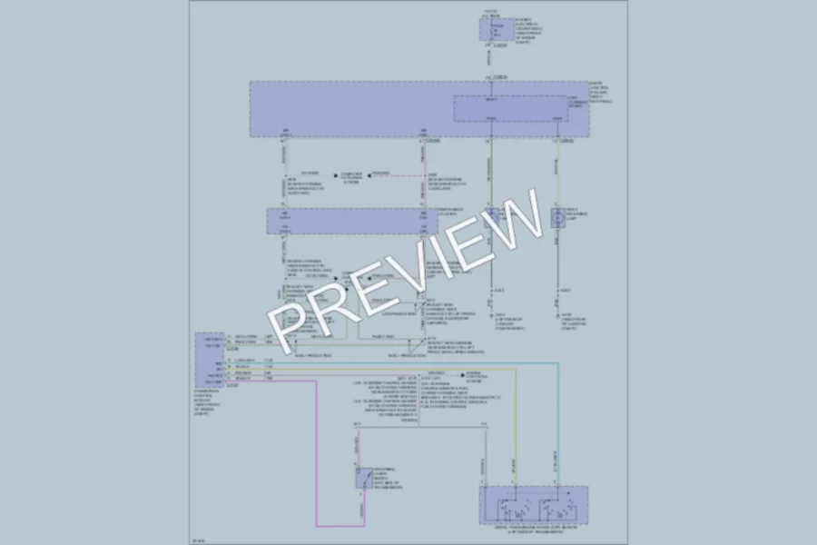 2007 Ford Mustang Exterior Lights wiring diagram preview
