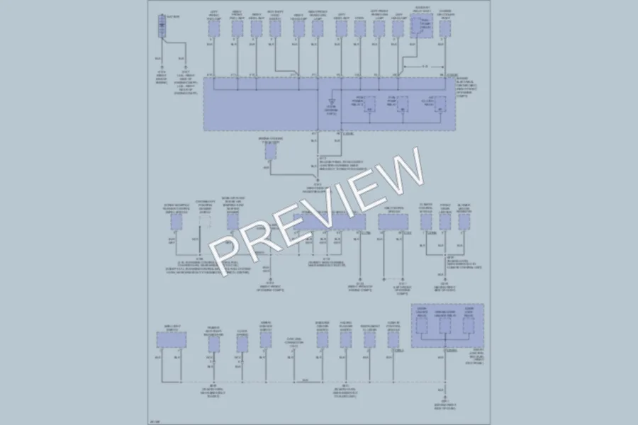 2007 Ford Mustang Ground Distribution wiring diagram preview