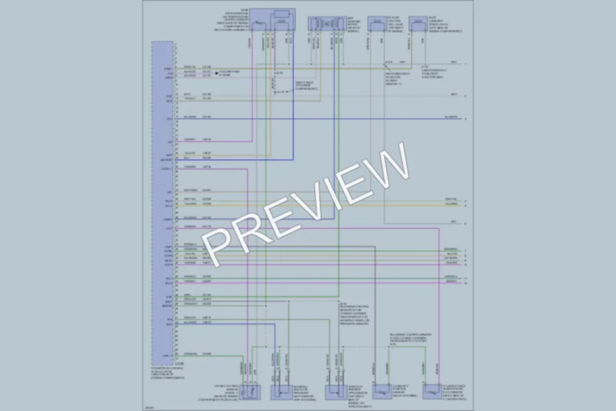 2007 Ford Ranger Engine Performance wiring diagram preview