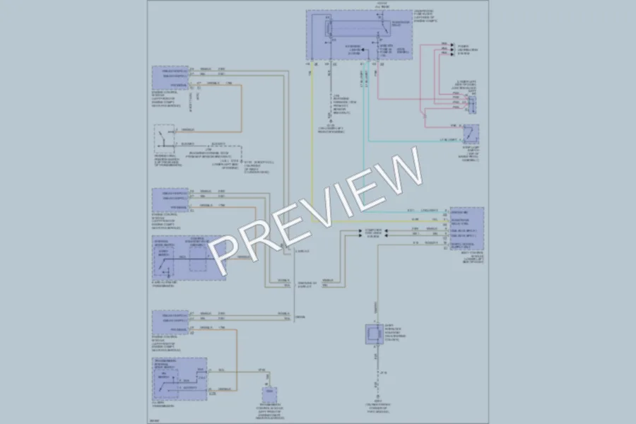 2007 GMC 3500 Hd Shift Interlock wiring diagram preview