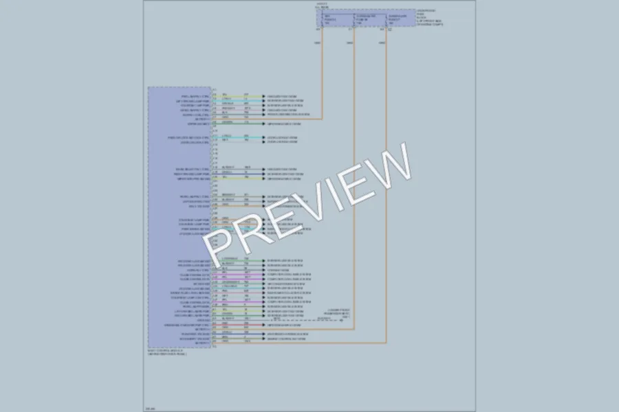 2007 GMC Canyon Body Control Modules wiring diagram preview