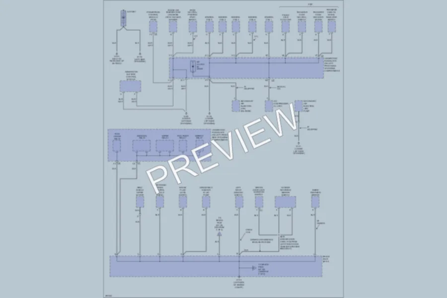 2007 GMC Canyon Ground Distribution wiring diagram preview
