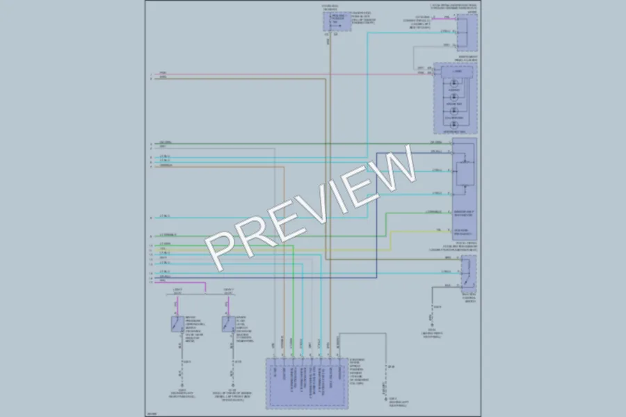 2007 GMC G2500 Anti Lock Brakes wiring diagram preview