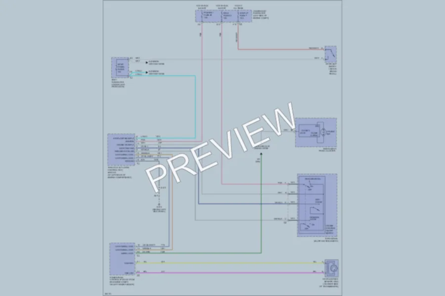 2007 GMC G3500 Cruise Control wiring diagram preview