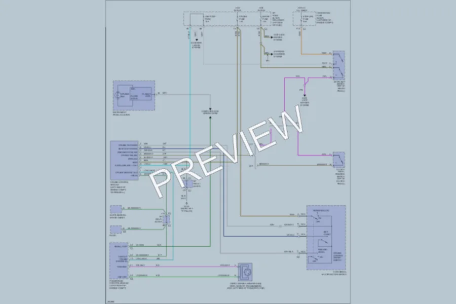 2007 GMC K1500PickupClassic Cruise Control wiring diagram preview