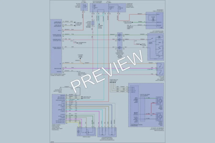 2007 GMC 3500 Hd Cruise Control wiring diagram preview