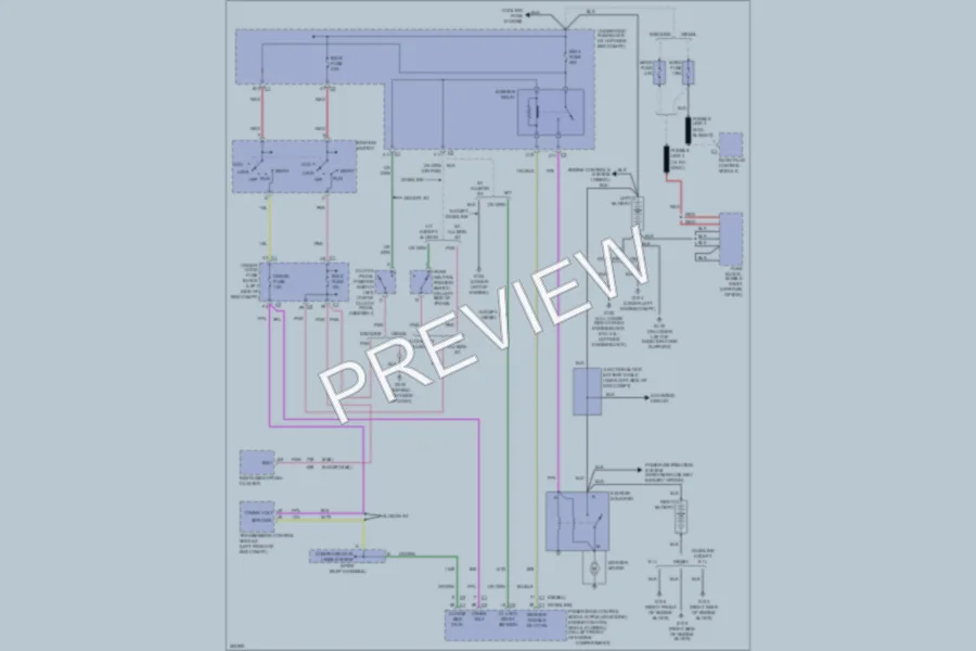 2007 GMC 3500 Starting Charging wiring diagram preview