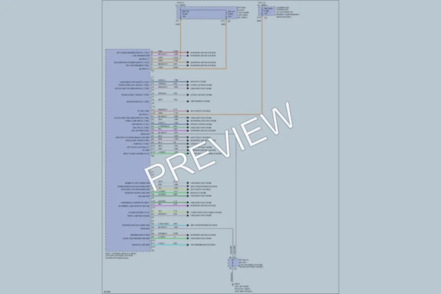 2007 HUMMER H2SUT Body Control Modules wiring diagram preview