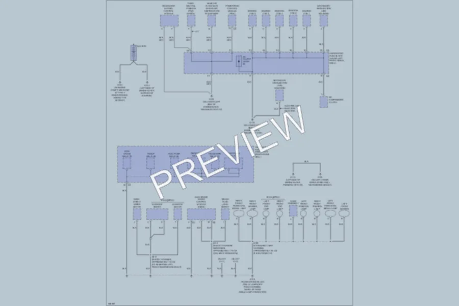 2007 HUMMER H3 Ground Distribution wiring diagram preview