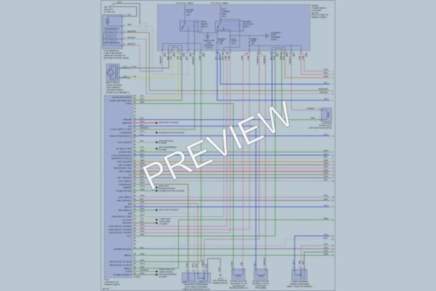 2007 Hyundai Azera Engine Performance wiring diagram preview