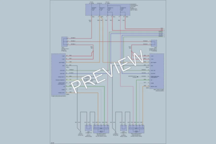 2007 Hyundai Azera Power Windows wiring diagram preview