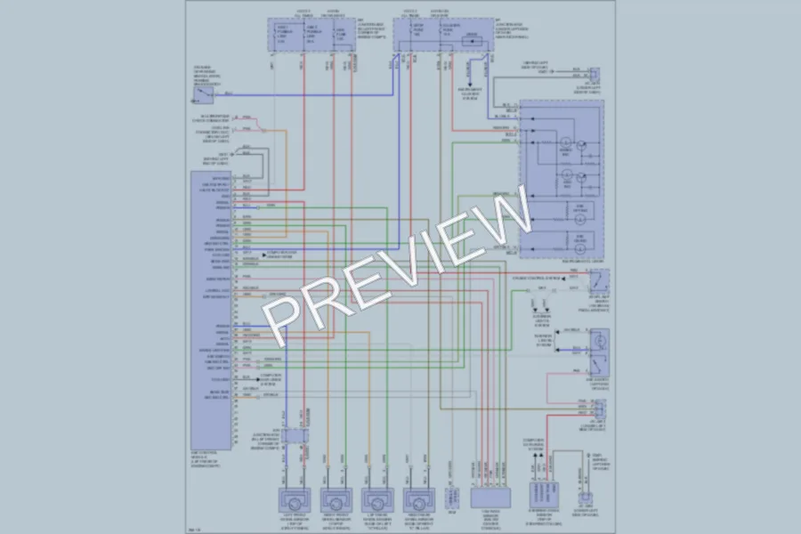 2007 Hyundai Elantra Anti Lock Brakes wiring diagram preview