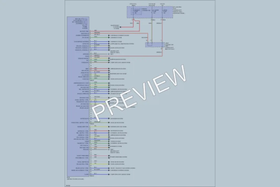 2007 Hyundai Elantra Body Control Modules wiring diagram preview