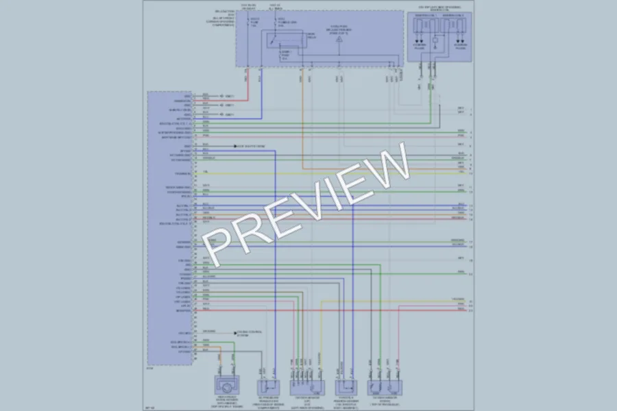 2007 Hyundai Elantra Engine Performance wiring diagram preview