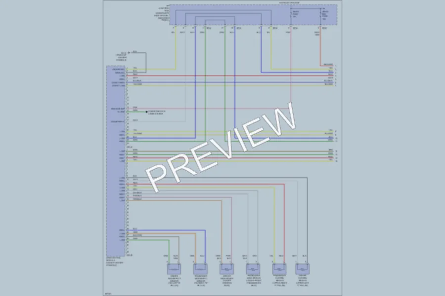2007 Hyundai Elantra Supplemental Restraints wiring diagram preview