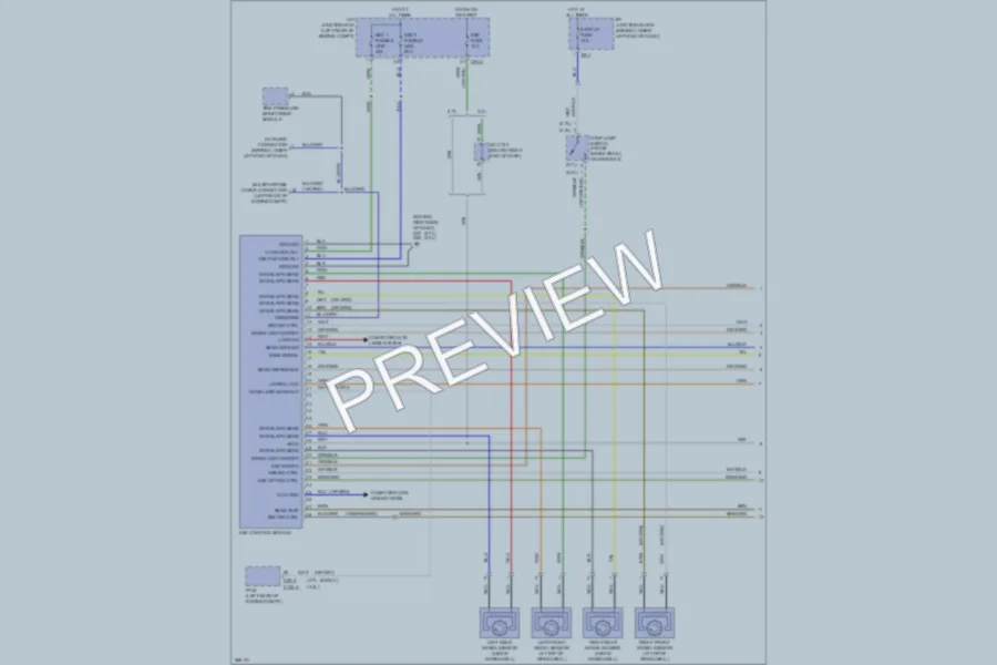 2007 Hyundai SantaFe Anti Lock Brakes wiring diagram preview