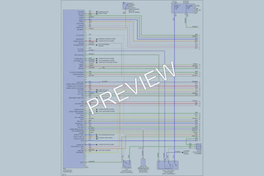 2007 Hyundai SantaFe Engine Performance wiring diagram preview