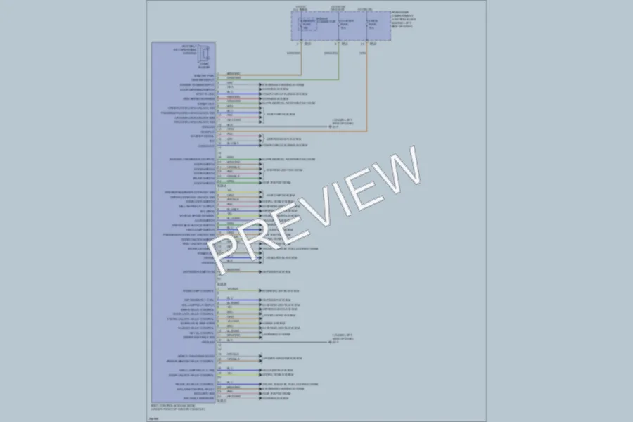 2007 Hyundai Sonata Body Control Modules wiring diagram preview