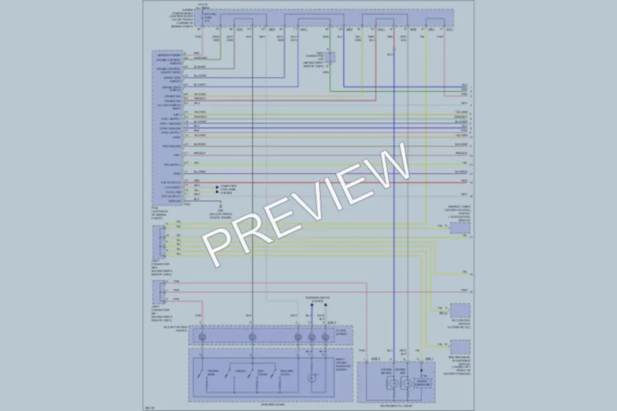2007 Hyundai Sonata Cruise Control wiring diagram preview