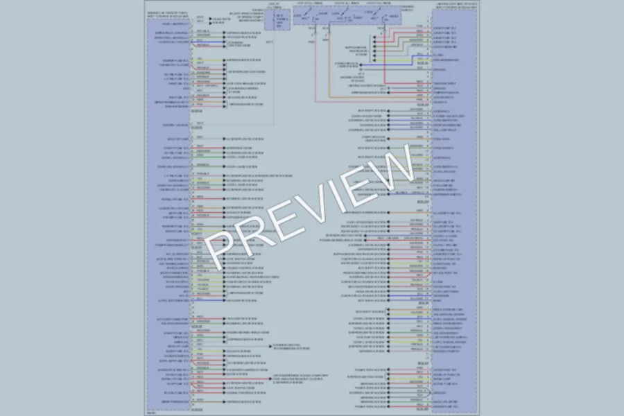 2007 Hyundai Tiburon Body Control Modules wiring diagram preview