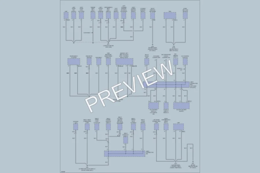 2007 Hyundai Tiburon Ground Distribution wiring diagram preview