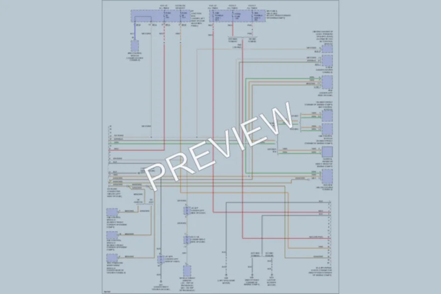 2007 Hyundai Tucson Computer Data Lines wiring diagram preview