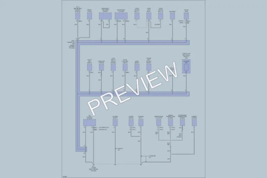 2007 Hyundai Tucson Ground Distribution wiring diagram preview
