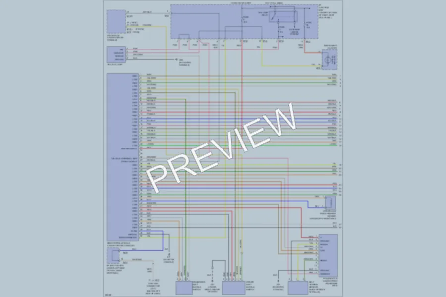 2007 Hyundai Tucson Supplemental Restraints wiring diagram preview