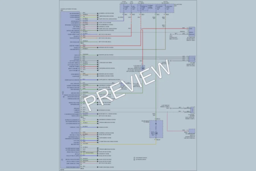 2007 Hyundai Veracruz Body Control Modules wiring diagram preview