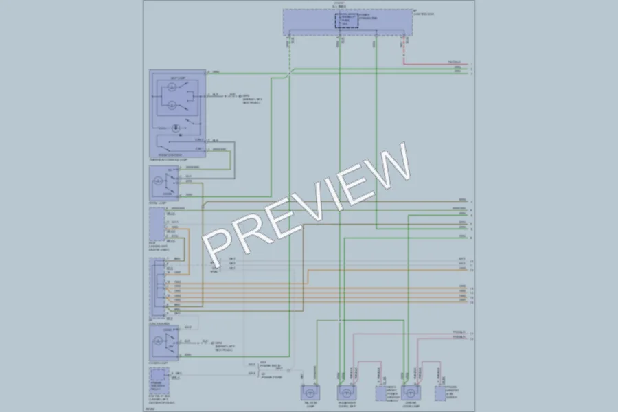 2007 Hyundai Veracruz Interior Lights wiring diagram preview