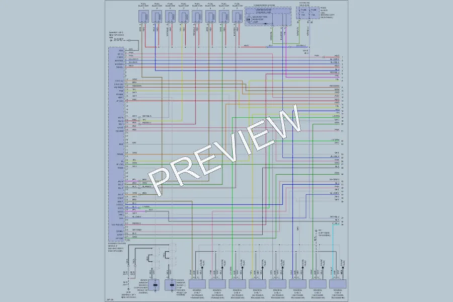 2007 Infiniti FX45 Engine Performance wiring diagram preview