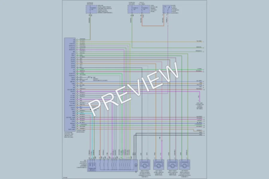 2007 Infiniti G35 Anti Lock Brakes wiring diagram preview