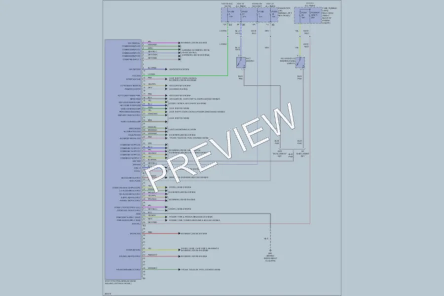 2007 Infiniti G35 Body Control Modules wiring diagram preview