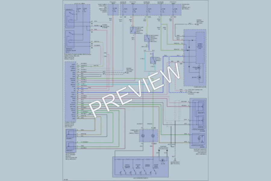 2007 Infiniti G35 Cruise Control wiring diagram preview