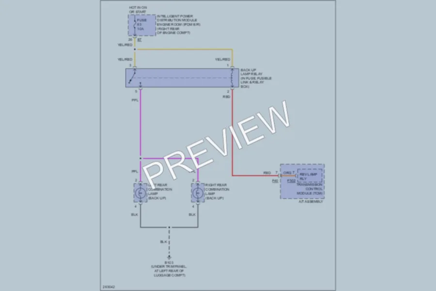 2007 Infiniti G35 Exterior Lights wiring diagram preview