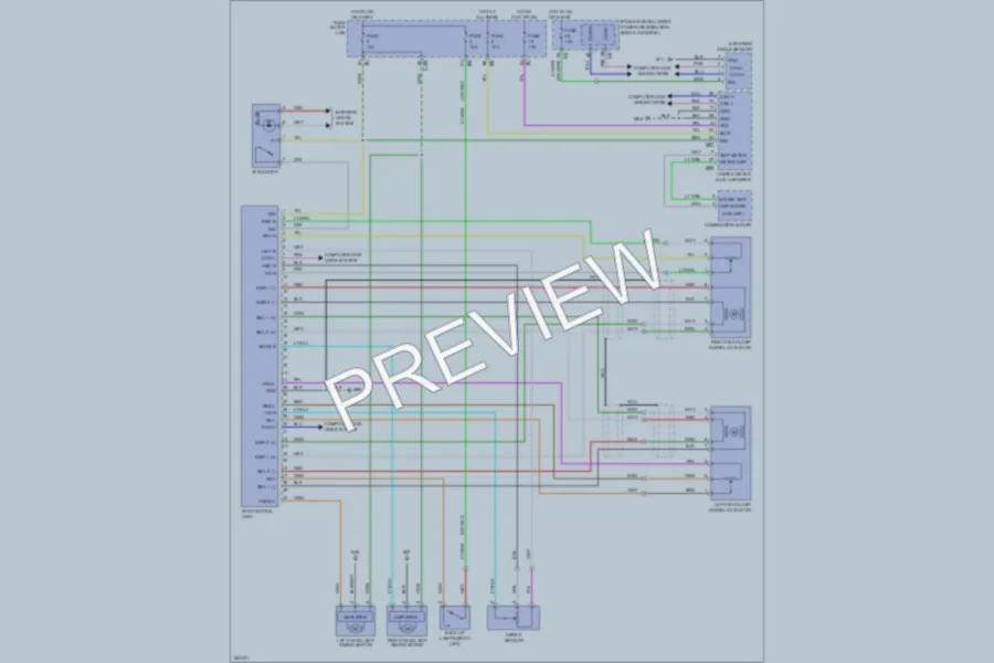 2007 Infiniti G35 Headlights wiring diagram preview