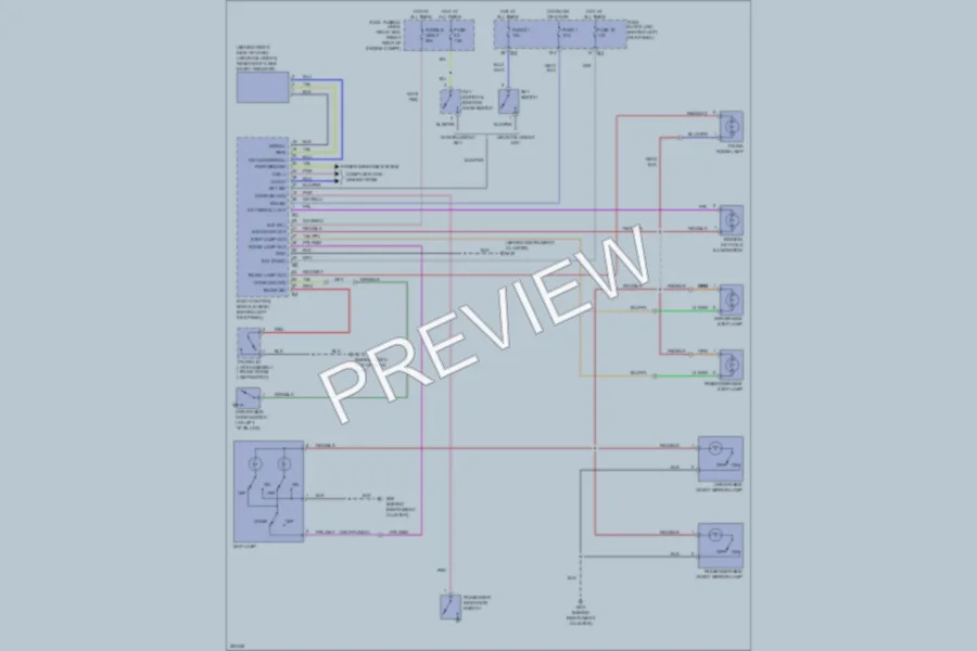 2007 Infiniti G35 Interior Lights wiring diagram preview