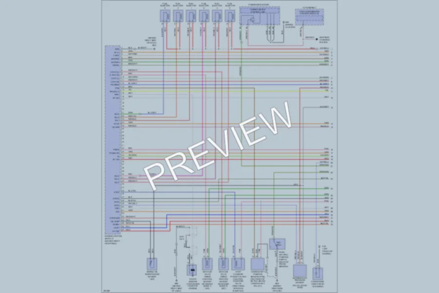 2007 Infiniti G35x Engine Performance wiring diagram preview