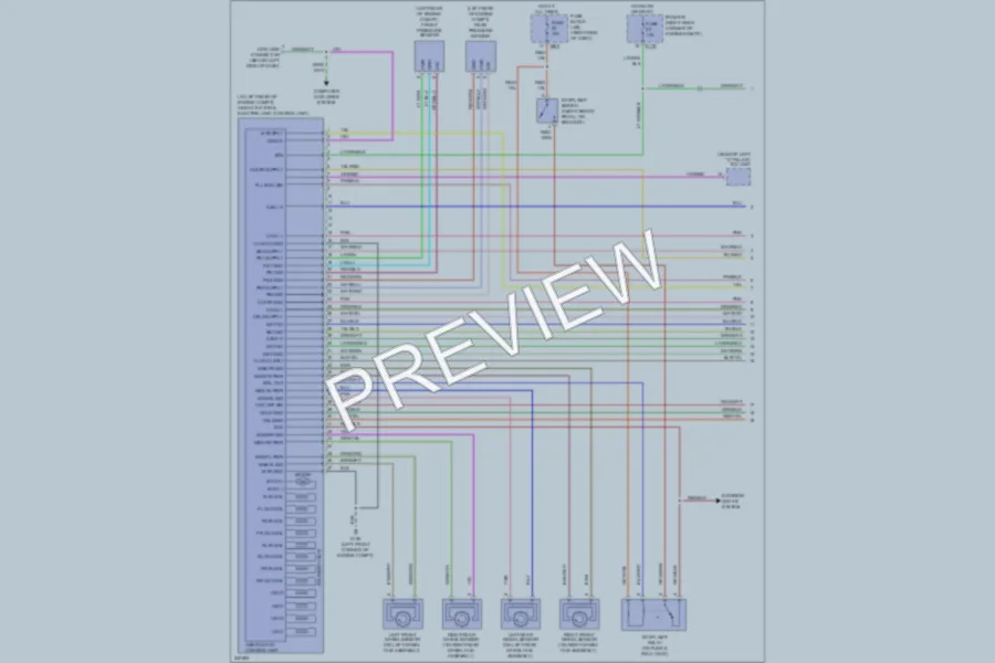 2007 Infiniti QX56 Anti Lock Brakes wiring diagram preview