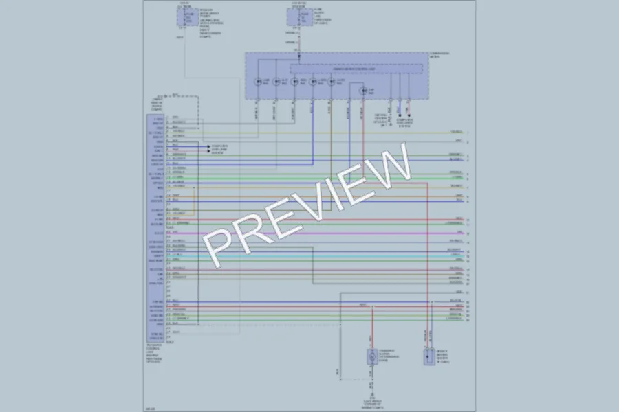 2007 Infiniti QX56 Transmission wiring diagram preview