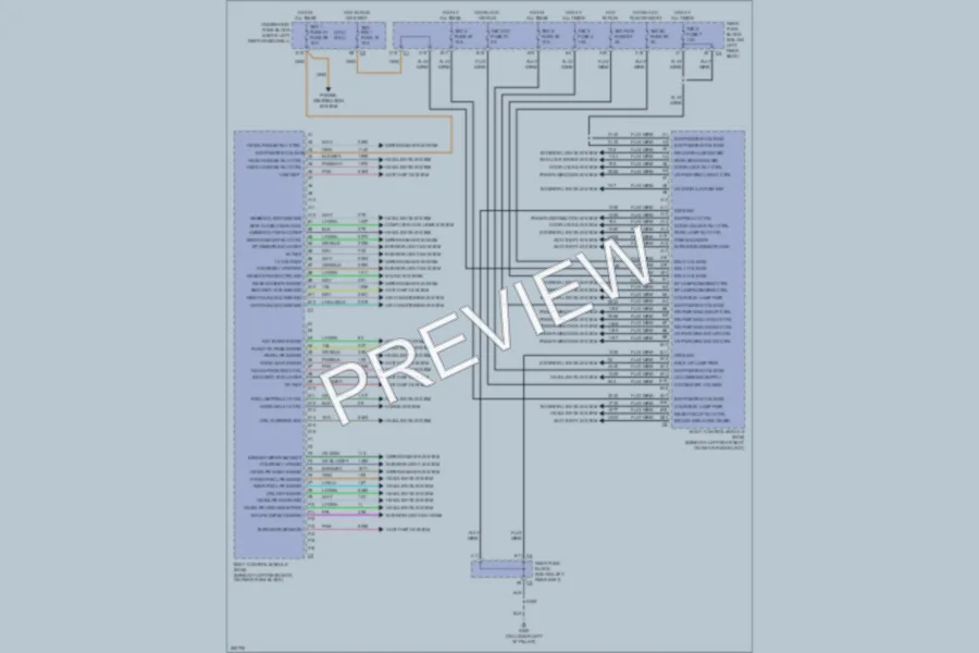 2007 Isuzu Ascender Body Control Modules wiring diagram preview