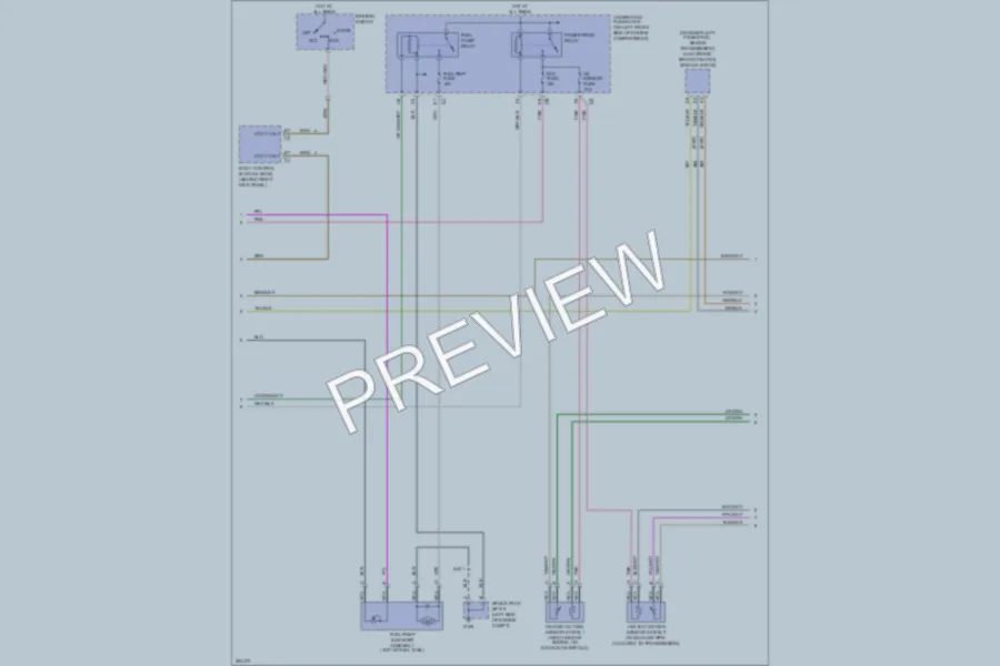 2007 Isuzu i290Pickup Engine Performance wiring diagram preview