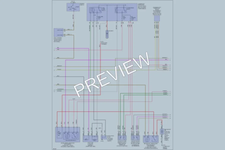 2007 Isuzu i370Pickup Engine Performance wiring diagram preview