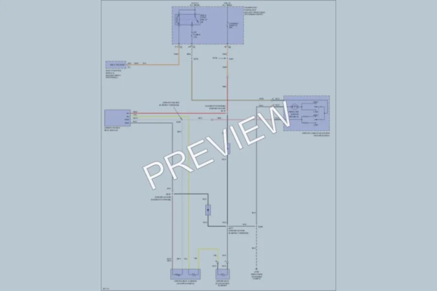 2007 Isuzu i370Pickup Power Seats wiring diagram preview