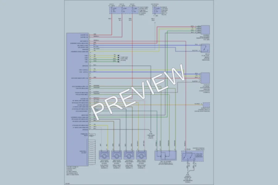 2007 Jaguar SType Anti Lock Brakes wiring diagram preview