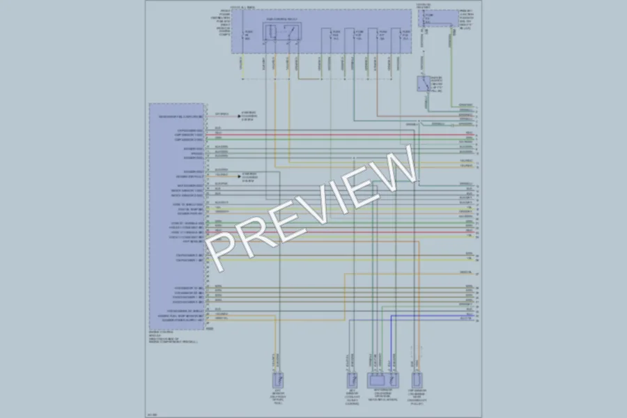 2007 Jaguar SType Engine Performance wiring diagram preview