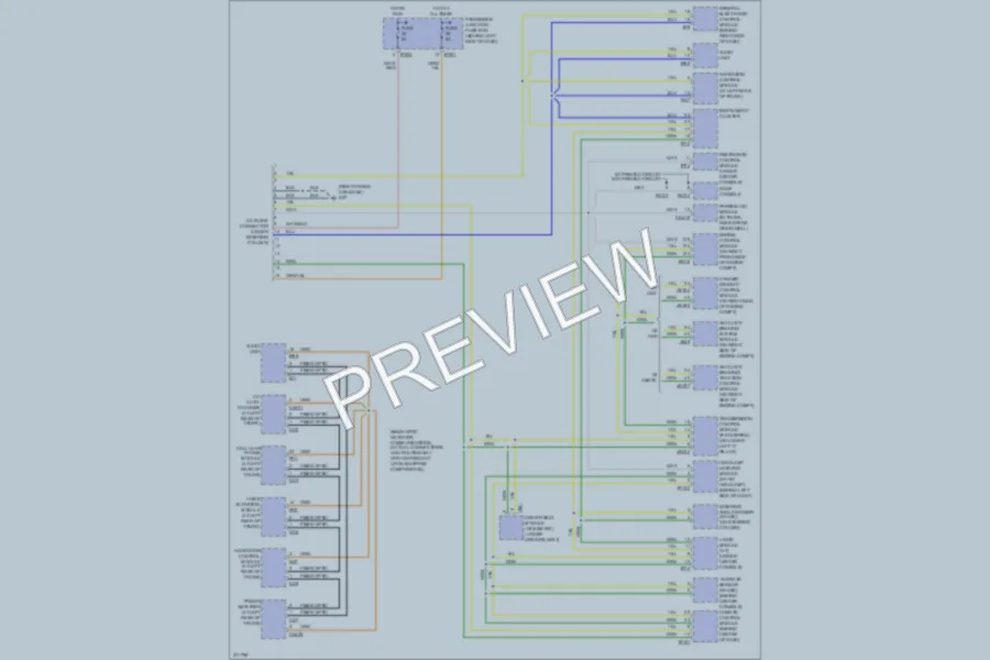 2007 Jaguar XType Computer Data Lines wiring diagram preview