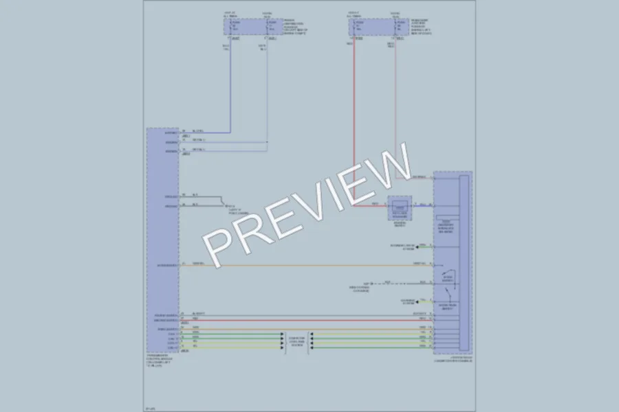 2007 Jaguar XType Shift Interlock wiring diagram preview