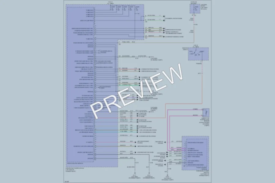 2007 Jeep Commander Body Control Modules wiring diagram preview